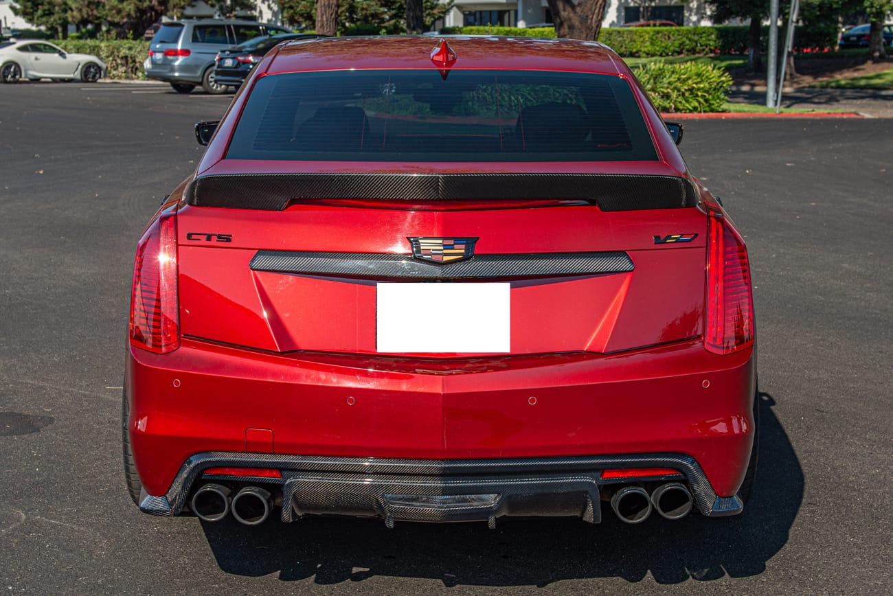 2016+ CADILLAC CTS-V V3 | REAR DIFFUSER CARBON FIBER 3 PIECE